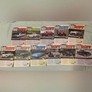 Auto Restorer Magazines: Volume 25, 2013 (January - December EXCLUDING May)
